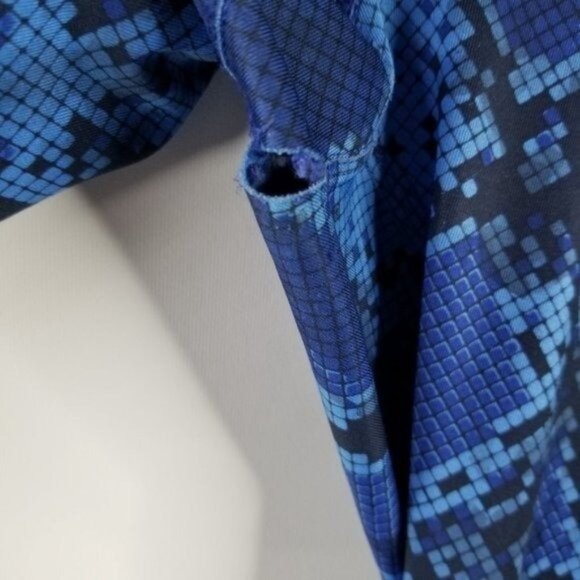 Lululemon Speed Tight IV Leggings Sz 6 Mini Ziggy Snake Pipe Dream Sapphire Blue - Picture 11 of 12